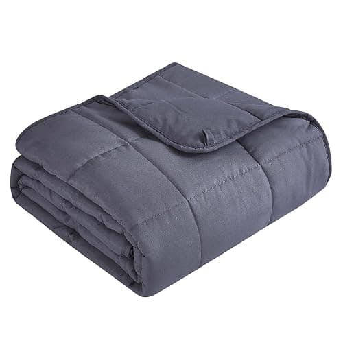 Topcee Weighted Blanket (20lbs 60"x80" Queen Size) for Adult All-Season Summer Fall Winter Cooling Breathable Heavy Microfiber Material with Glass Beads Big Blanket Soft Thick Comfort - Image 1