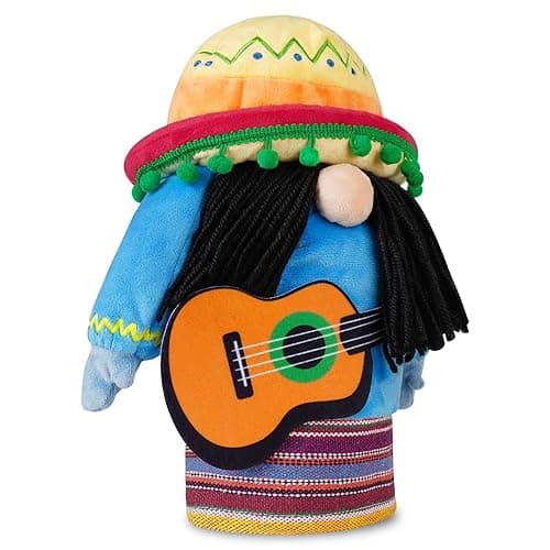 mytag Funny Golf Club Head Covers, Animal Plush Driver Headcover, Golf Headcover Fits Standard 460cc Driver Head - Mexican Guitarist
