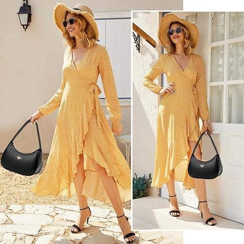 BAIKELI Crescent Shoulder Bags for Women Small Shoulder Purse Handbag Retro Classic Clutch Hobo Tote Bag Underarm Purse thumbnail 4