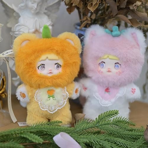CALEMBOU Plush Blind Box, Kawaii Nommi Fruit Series Stuffed Blind Box Doll, Kawaii Mystery Vinyl Plush Toys Collectible for Birthday Gift (Nommi Fruit 1pc) thumbnail 6