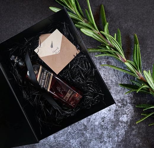 Schwarz Geschenkbox 23 x17 x10 cm, Geschenkkarton mit Magnetisch Deckel und Schleife für Hochzeiten, Weihnachten, Geburtstage, Jubiläen Geschenkverpackung Box thumbnail 3