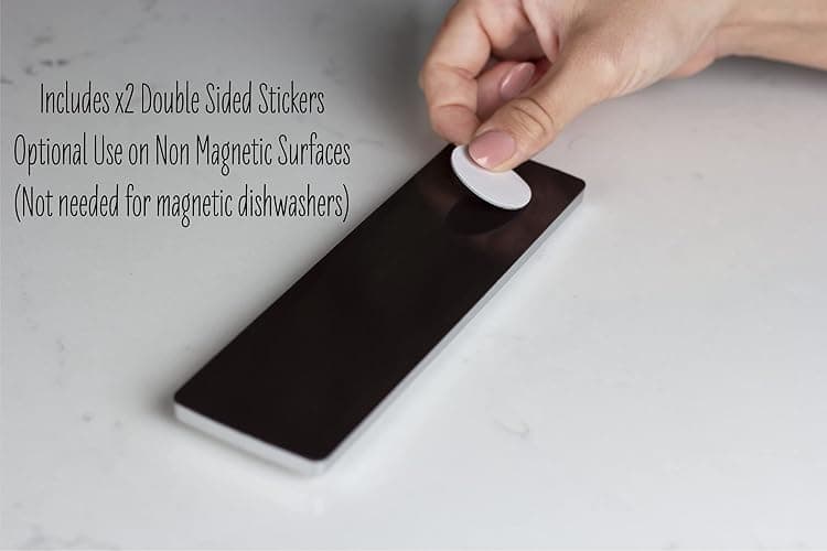 Dishwasher Magnet Clean Dirty Sign, Clean Dirty Magnet for Dishwasher, Rustic Farmhouse Kitchen Decor, Magnetic Dish Washer Sign Indicator, Sliding Rustic Dish Washer Signs, Black & White Wood thumbnail 5