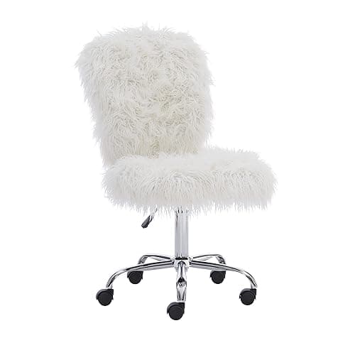 Linon Cora Armless Office Chair