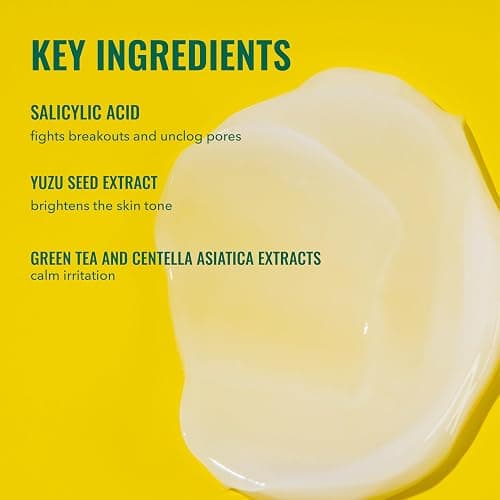 Good Molecules Yuzu Blemish Gel Cream - Lightweight Gel Moisturizer with Salicylic Acid, BHA and Natural Extracts to Target Acne, Even Skin Tone, and Texture - Skin Care for Face thumbnail 3