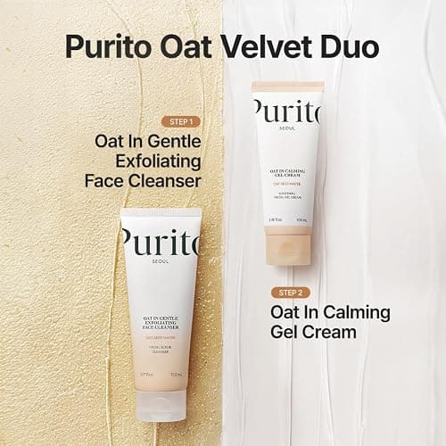 PURITO Oat In Calming Gel Cream, Oat Seed Water Hydration & Soothing, Lightweight, Non-Sticky FA Safe Moisturizer for Sensitive Skin, Non-Comedogenic, Fragrance-Free, Korean Skincare 3.38 fl.oz thumbnail 7