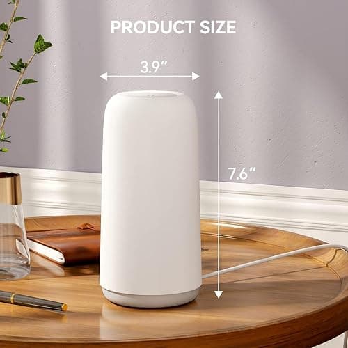 Touch Bedside Table LED Lamp, [Sleek Design & RGB Mode] Multi-Color Dimmable with Warm White Lights, Birthday Gifts for Women Mom, Smart Nightstand Small Lamp for Bedroom Living Room Home Decor thumbnail 3