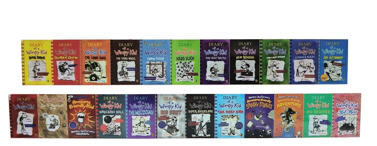 ROBORT GROONE Diary of a Wimpy Kid: The Ultimate Collection Box Set #1-23 thumbnail 3