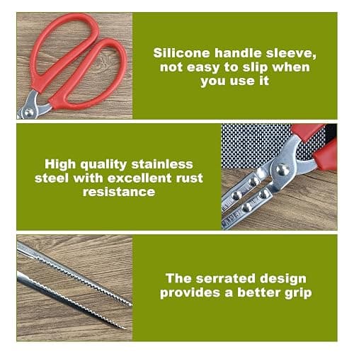 Heavy Duty Snake Feeding Tongs,15" Extra Long Stainless Steel Reptile Feeding Tongs Tweezers for Ball Python,Fish Aquariums, Reptiles Snakes, Tank Accessories Terrarium Supplies thumbnail 4