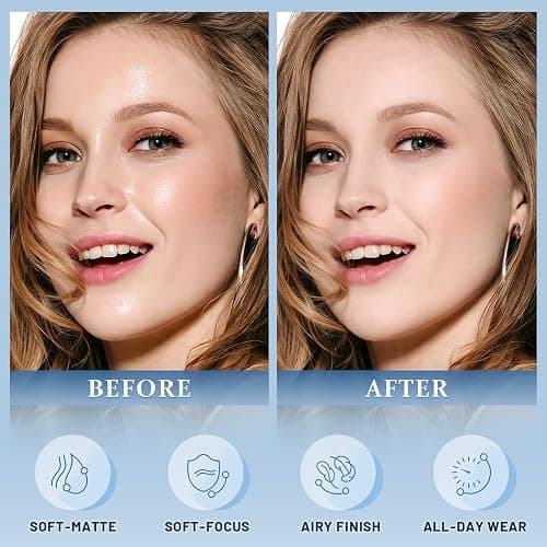 UCANBE Translucent Loose Setting Powder, Talc-Free Soft Matte Oil Control Face Finishing Powder with Vitamin E for Everyday Makeup & Face Paint, Blurs Pores & Fine Lines, Lightweight Long-Lasting thumbnail 4