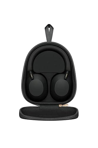 Sony WH-1000XM5 Premium Noise Cancelling Wireless Headphones, Black | Auto NC Optimizer, Up to 30 Hrs of Battery, Carrying Case, Crystal Clear Calls, Touch Control, Multipoint Connection thumbnail 10