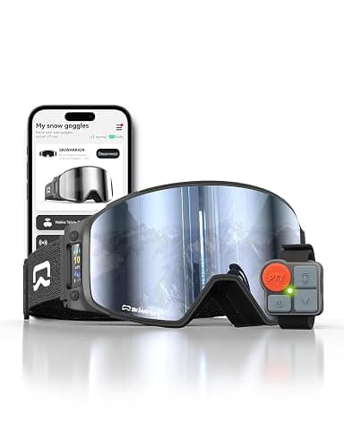 SKIWARRIOR Multifunctional Smart Bluetooth Ski Goggles with Walkie-Talkie, Anti-Fog Zeiss Lens, Music & Call Function - Image 1