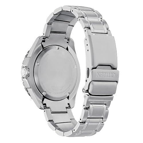 Citizen Men's Promaster Sea Eco-Drive Stainless Steel Watch, 3-Hand Date, One-Way Rotating Bezel, ISO Compliant, Luminous Hands and Markers thumbnail 4