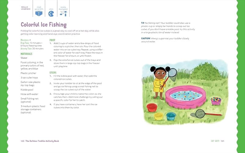 The Outdoor Toddler Activity Book: 100+ Fun Early Learning Activities for Outside Play thumbnail 5