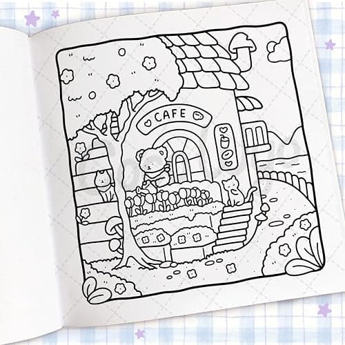 Cozy Corner: Coloring Book for Adults and Kids thumbnail 5