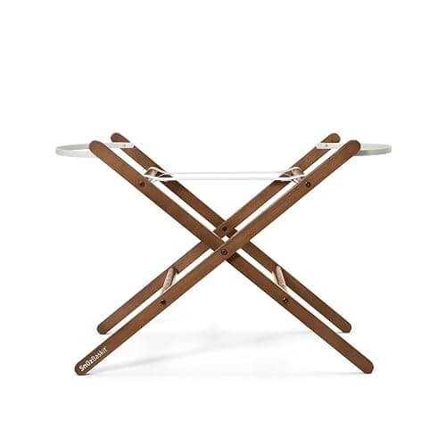 Snuz SnuzBaskit, Wood, Barley & Walnut, Moses Basket & Stand thumbnail 9