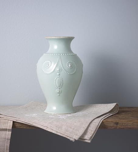 Lenox French Perle Fluted Vase 8" (Bluebell) thumbnail 2