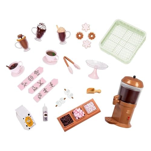 Our Generation – 18-Inch Doll Accessories – Hot Chocolate Stand – Play Food Set – Pretend Play 3+ Years– Choco – Tastic Stand thumbnail 4