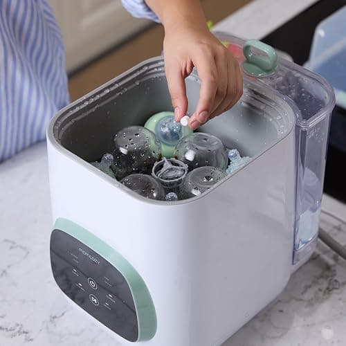 Momcozy KleanPal Pro Baby Bottle Washer & Momcozy Official Washing Block for Momcozy KleanPal Pro Baby Bottle Washer, 120 Tablets thumbnail 2
