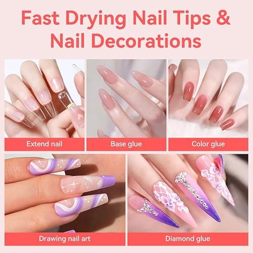 Makartt UV Nail Lamp, Handheld Flash Cure Lamp with Painless Mode 800mAh Rechargeable Portable Nail Light with LCD Display & 3 Timers for Home & Salon DIY(Diamond) thumbnail 7