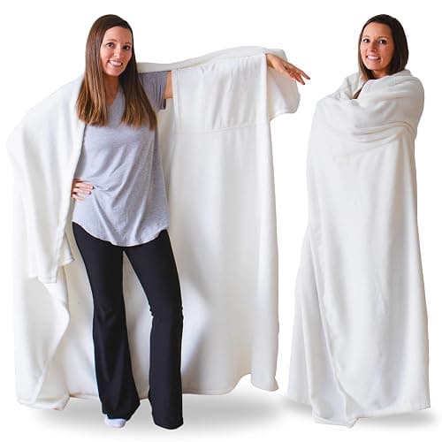 Super Blanky Wearable Blankets for Women, Adult Wearable Blanket Men, Top Christmas Gifts for Women, Wife Birthday Gift Ideas - Image 1