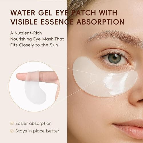 14PCS Complete Korean Skin Care Set for Kids 10-12 - Rice Skincare Kit with - Face Wash, Serum, Moisturizing Cream, Eye Cream, Masks, Brush & Headband, Travel Facial Gift Box Skin Care for Teens Women thumbnail 9