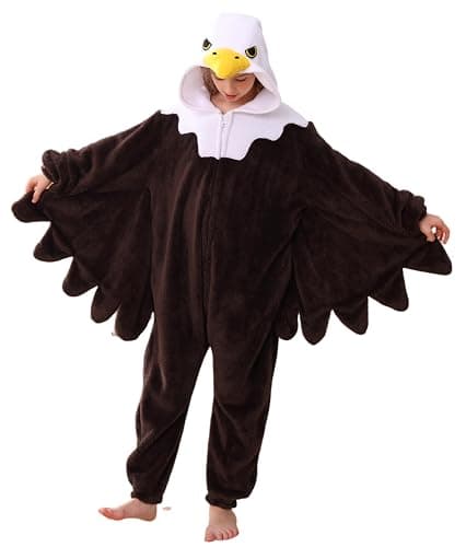 Magicmode Animal Onesie Pajamas for Kids, Soft Flannel Halloween Cosplay Costume for Boys Girls - Image 1