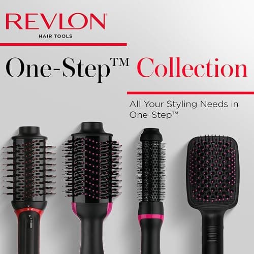 REVLON One-Step Straightening Brush Hair Dryer and Styler | Dries, Straightens and Detangles Hair, Ionic Technology Reduces Frizz for Sleek, Shiny Results, 3 Heat Settings thumbnail 8