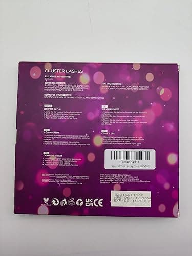 OCEAN PEARL 40D 50D Lash Clusters Lash Extension Kit 320 Pcs Thick Eyelashes Fluffy Lash Clusters Kit 10-16mm Eyelash Extension Kit Individual Lashes with Bond and Seal Tweezers DIY Eyelash Extension - 320pcs 10-16mm Clusters Kit-40D+50D thumbnail 4