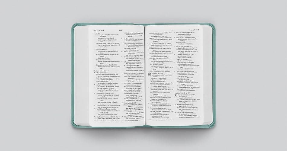 ESV Value Compact Bible (TruTone, Paris Sky, Branch Design): Holy Bible, English Standard Version thumbnail 4