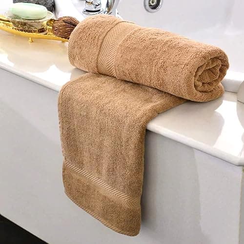 KAHAF Collection 6-Pack Bath Towels - Lightweight - Extra Absorbent - 100% Cotton - Shower towels (Multi, 27 inchesx54 inches) thumbnail 2