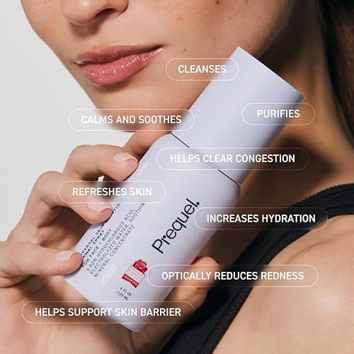 Prequel Skin Hypochlorous Acid Spray - HOCL Facial Mist Minerals 4oz | Hypochlorous Acid HOCL Spray With Minerals And Electrolyzed Water, pH Stabilized Facial Mist For Skin Care Routine Support thumbnail 6