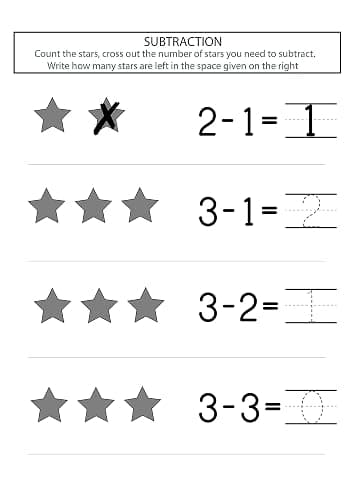Preschool Math Workbook: Number Tracing, Addition and Subtraction math workbook for toddlers ages 2-4 and pre k thumbnail 6