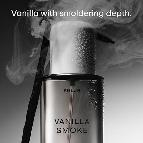 PHLUR Vanilla Smoke Body Mist, 8 Fl Oz - Hair and Body Perfume | Woody Vanilla Perfume Body Spray with Bergamot, Cacao, Incense and Amber Fragrance thumbnail 2