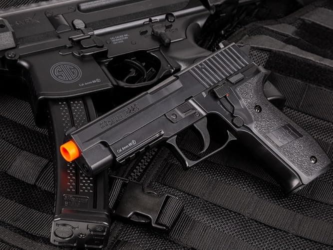 Sig Sauer SIG1 MPX Spring Operated Airsoft Rifle SIG1 MPX Airsoft Spring Rifle Kit with P226 Spring Pistol thumbnail 5