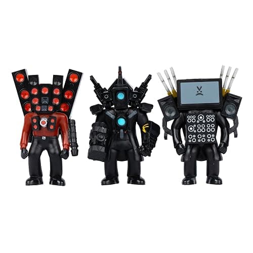 SKIBIDI Toilet Titan 3 Pack – All-New Collectibles, Officially Licensed Toilet Merch thumbnail 4