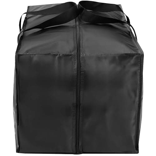 Hefty Moving Bag – Extra Large Double Zipper Backpack – Heavy Duty, Water Resistant, Foldable, Reusable Packing & Storage Tote with Shoulder Straps for Garage and Basement Organization – 2 Pack thumbnail 7