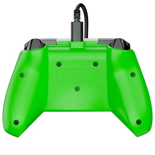 Turtle Beach Rematch Core Bianco/Verde - Gamepad cablato - Con licenza per Xbox Series XS, Xbox One e PC - Pulsanti audio, motori Rumble e grilletti a impulsi, cavo da 3 m thumbnail 4