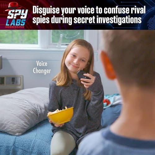 Thames & Kosmos Spy Labs Inc: Ultimate Spy Sleuth Master of Disguise 2-in-1 Toy Spy Pack, Secret Voice Recorder & Voice Changer Toys for Ages 8+ | Essential Pretend Play Gear for Young Investigators thumbnail 4