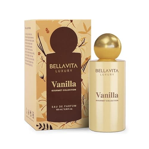 BELLAVITA Gourmet Collection Vanilla Edp Musk, Fruity Long Lasting Fragrance Perfume For Men And Women 100ml - Image 1