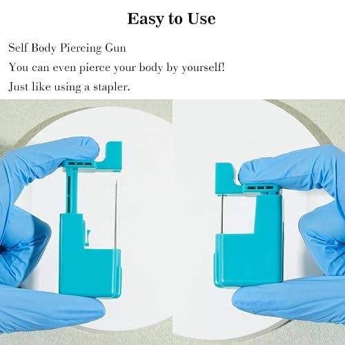 Beautidots 14G 16G 20G Body Piercing Kit for Belly Button/Lip/Tongue/Ear/Nose/Eyebrow/Nipple Piercing Gun Kits Safe Body Piercing Needle Tools for Women Men - 24pcs 14g/16g/20g tools thumbnail 2