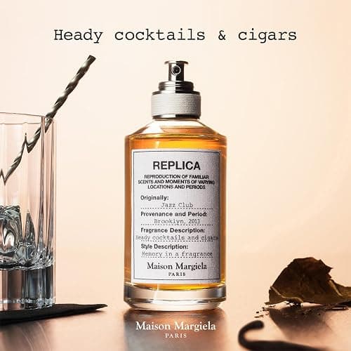 Maison Margiela - Replica - Jazz Club Eau de Toilette - Warm & Spicy Scent - With Vanilla, Rum Accord, & Tobacco thumbnail 3