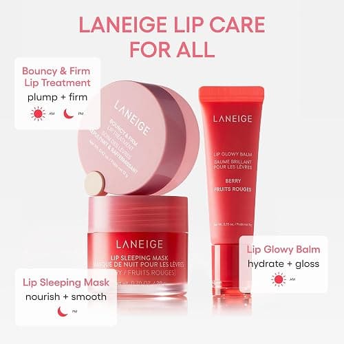LANEIGE Bouncy & Firm Lip Treatment: Plumping & Firming Lip Care with Peony & Collagen Complex, Ceramide Capsules, & 5D Hyaluronic Acid for Hydration thumbnail 8