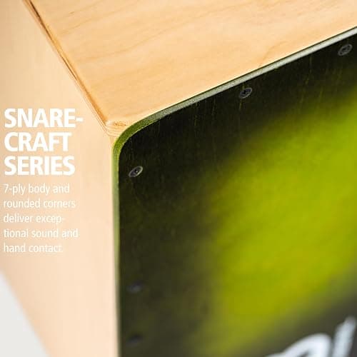 Snarecraft Cajon Box Drum with Internal Snares and Bass Tone for Acoustic Music — MADE IN EUROPE — Play with Your Hands, Baltic Birch, 2-YEAR WARRANTY thumbnail 3