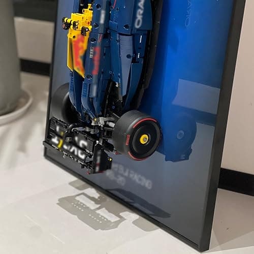 iLuane Display Wallboard for Lego Technic Oracle Red Bull Racing Car 42206, Adult Collectibles Wall Mount, Home or Office Décor, Gradient Color (No Car Included) thumbnail 8