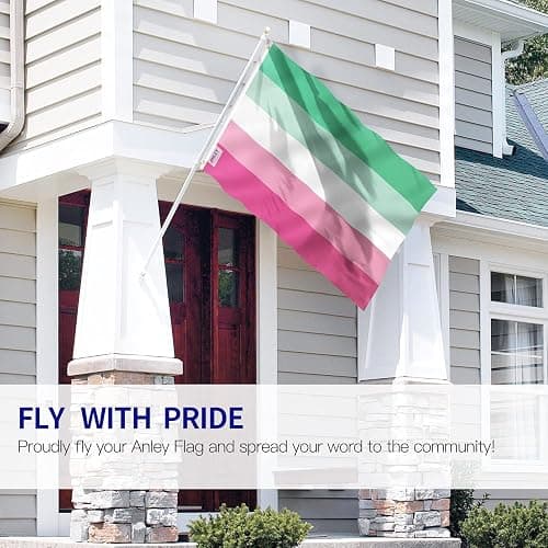 Anley Fly Breeze 3x5 Foot Abrosexual Pride Flag - Vivid Color and Fade proof - Canvas Header and Double Stitched - Abrosexuality LGBT Flags Polyester with Brass Grommets 3 X 5 Ft thumbnail 3