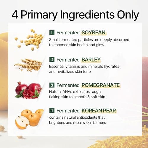 mixsoon Bean Essence-Exfoliating, Hydrating, Fermented Bean Extract, Hyaluronic Acid, Gentle Formula for Smooth Skin 30ml / 1.01 fl.oz. Korean Glass Skin Care thumbnail 3