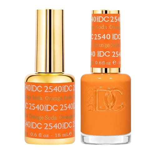 DND DC Gel Polish Set, Free Spirit Collection, UV/LED GelPolish and Air Dry Nail Lacquer, Matching Chip-Free Polish Duo, 0.5 Fl Oz Each - Image 1
