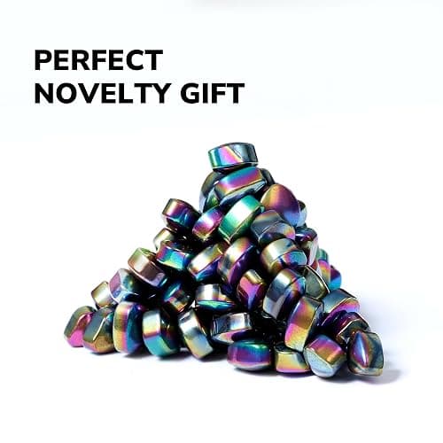 Over 500 Colorful Weak Magnetic Ferrite Putty Stones Desk Fidget Toys for Adults. thumbnail 5
