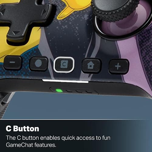 PowerA Advantage Wireless Controller for Nintendo Switch 2 - Pokémon: Mega Evolutions, Officially Licensed, Hall Effects, Mappable Buttons, Pro Controller, C Button, Motion Controls thumbnail 6