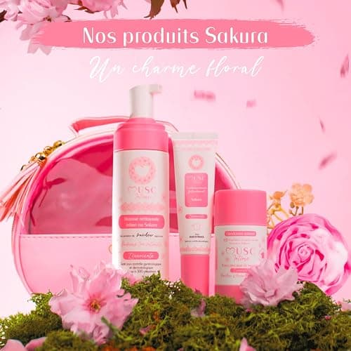 MUSC INTIME La Marque Officielle - Les Intimes - Mousse Intime & Parfum Intime - Sakura - L'Innocente - Parfume & Nettoie En Douceur - Testé Sous Contrôle Gynécologique - 150ml & 30ml thumbnail 6